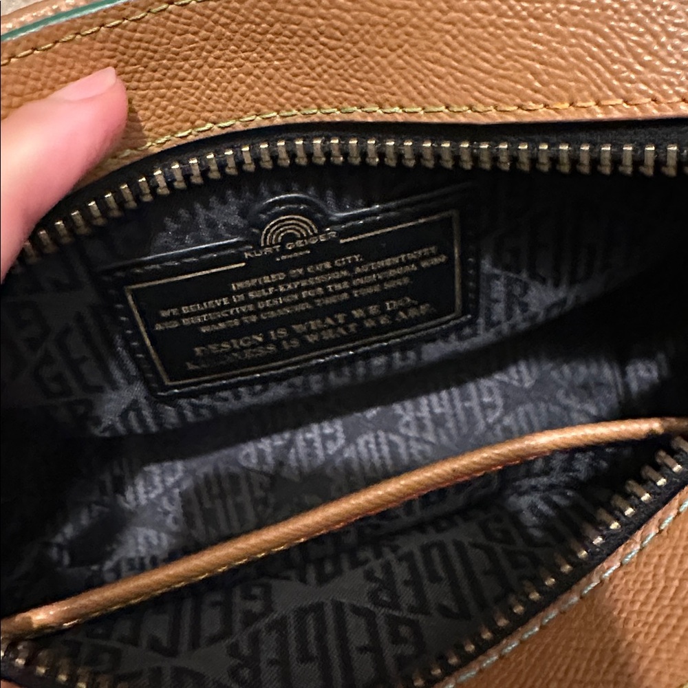 Kurt Geiger Tan Crossbody Bag - Picture 4 of 6